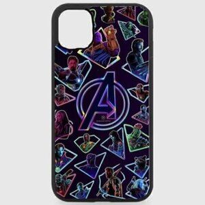BLACK Avengers Phone Case